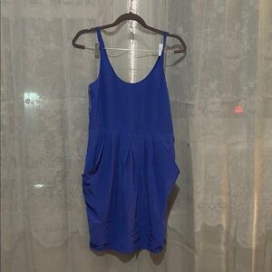 Blue Sleeveless Dress